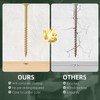 WELLOCKS #8 Deck Screws Kit, 150 PCS Tan Assortment with