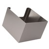 Stainless Steel Tissue Box Square Tissue Holder Large Opening Napkin