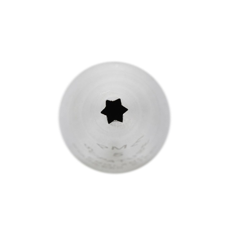 PME Seamless Stainless Steel Small Star Supatube no. 5, Silver