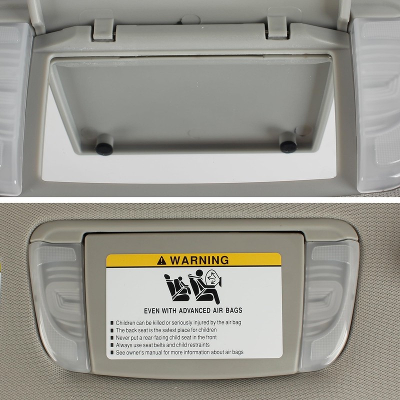 Complete Left & Right Side Sun Visor Set for Toyota