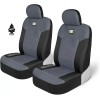 Autocessary Caterpillar Car Truck Seat Covers for Front Seats Set