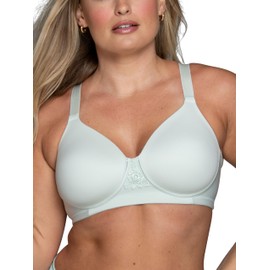 Vanity Fair Women's Beauty Back Full Figure Wirefree Bra (71380 Fashion Colors), Mint Chip