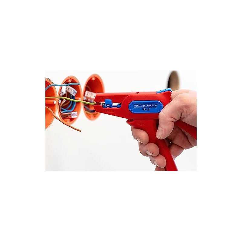 WEICON TOOLS - Pelacables automático Nº 6, pelacables para cables
