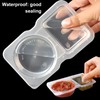 MACULPER Pack of 20 Storage Jars with Lids, Plastic Cups