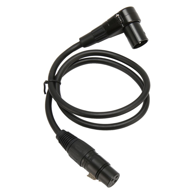 XLR to XLR Cable Elbow Male to Straight Female HiFi