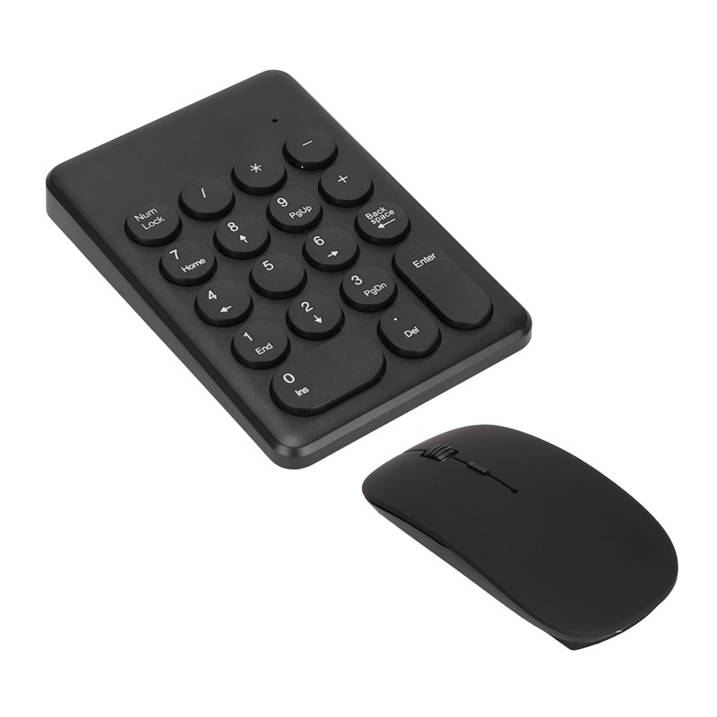 Numeric Keypad Portable Slim 2.4GHz USB Wireless Mini Black Numeric