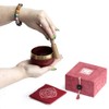 7 Chakra Singing Bowl Gift Boxed Set with Wooden Striker