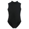 Daydance Black Women's Ballet Leotards High Neck Dance Costume