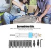 20Pcs/Set Countersink Drill Bit High Speed Steel Screwdriver Bits Screw