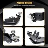 GXARTS Right Side Sliding Door Hinge Roller Upper Middle Lower