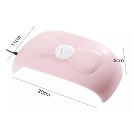 KFMX 3 Barniz Espejo + 100 Tips Uñas + Lámpara Uv Led Para Uñas