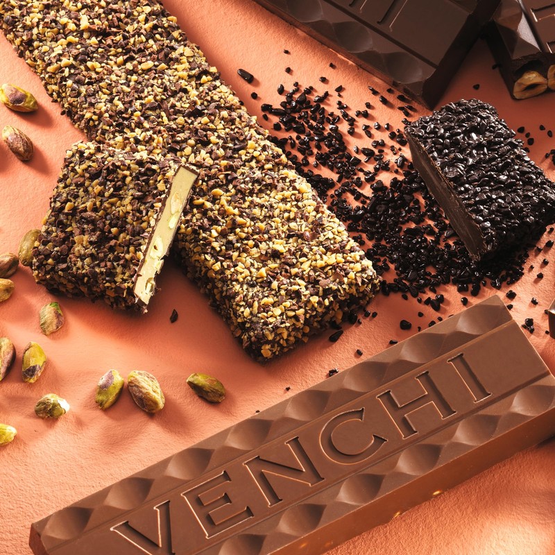 Venchi Chocoviar Soft Bar 7.05 oz - Extra Dark chocolate