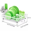 Unbranded Dish Drainer Rack Sink Drying Rack Bowl Plate cup
