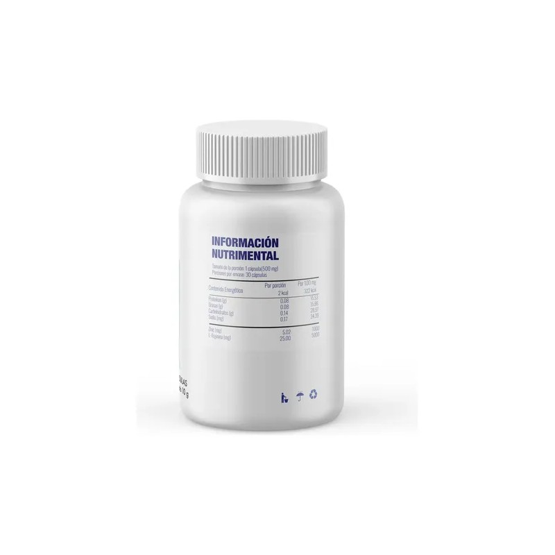 Suplemento Alimenticio Visiol 30 Capsulas 10g Sabor Azul SUPERVITS