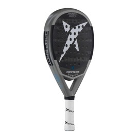 Drop Shot Explorer 7.0 - Padel Racket Series - Padel Racket with Shock Absorption, Great Control and Power – Professional Padel 2024, Grey