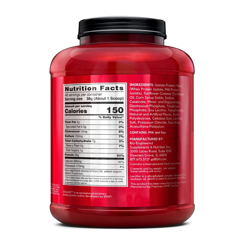 BSN SYNTHA-6 ISOLATE Protein Powder, Whey Protein Isolate, Milk Protein