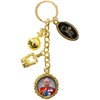 evelay King Charles Coronation Charm Crown Keyring Collectors Souvenir Commemorative