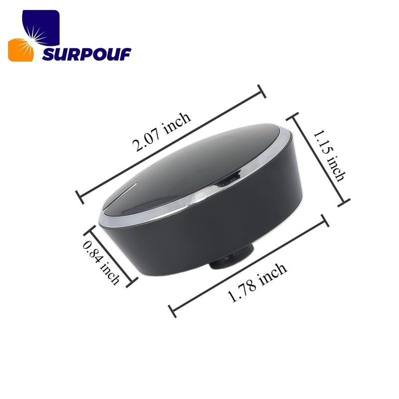 SURPOUF 2Pcs WE01X30638 Laundry Center Knob Fits For GE GUD27ESPM0DG、GUD27ESPM1DG、GUD27GSPM0DG、GUD27GSPM1DG