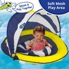 SwimSchool Deluxe Baby Float with Adjustable Canopy - 6-24 Months