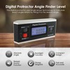 Digital Angle Finder Magnetic Protractor Inclinometer Angle Level Meter Tool