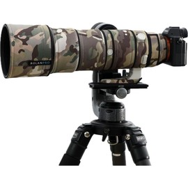 Rolanpro Camoflage Lens Cover for Sony FE 200-600mm F5.6-6.3 G OSS Coat Lens Protective Sleeve Case-#4 MC Waterproof