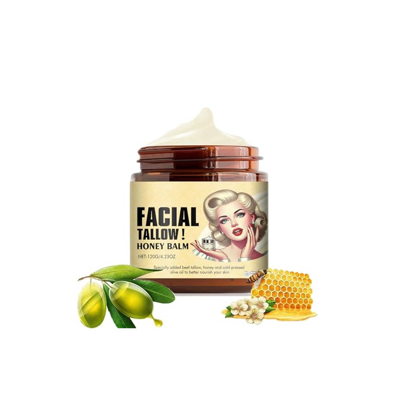Cebo de Res para la Cara, Blsamo de miel de