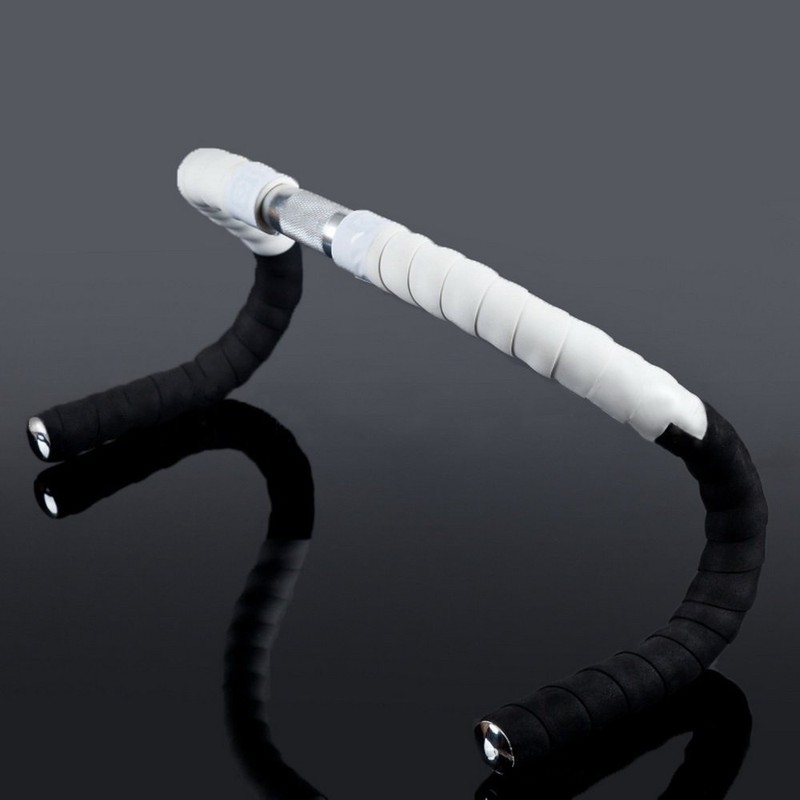 KINGOU Black & White Combination EVA Road Bike Handlebar Tape