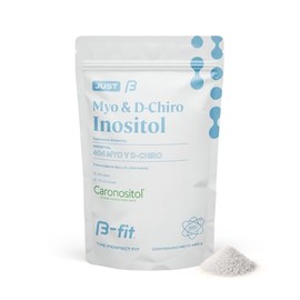 Fit Just Inositol Myo Chiro Fórmula Suministro Más Meses 120 Porciones Alta Biodisponibilidad