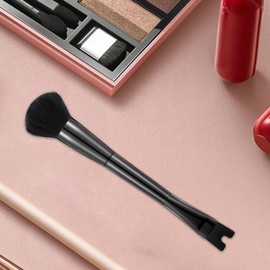 Contour Brushes for Makeup | 2 in 1 Makeup Brush | U Shape Double-Ended Cosmetic Tool for Sculpting Defining Nose Cheek Bone Contouring Beginner