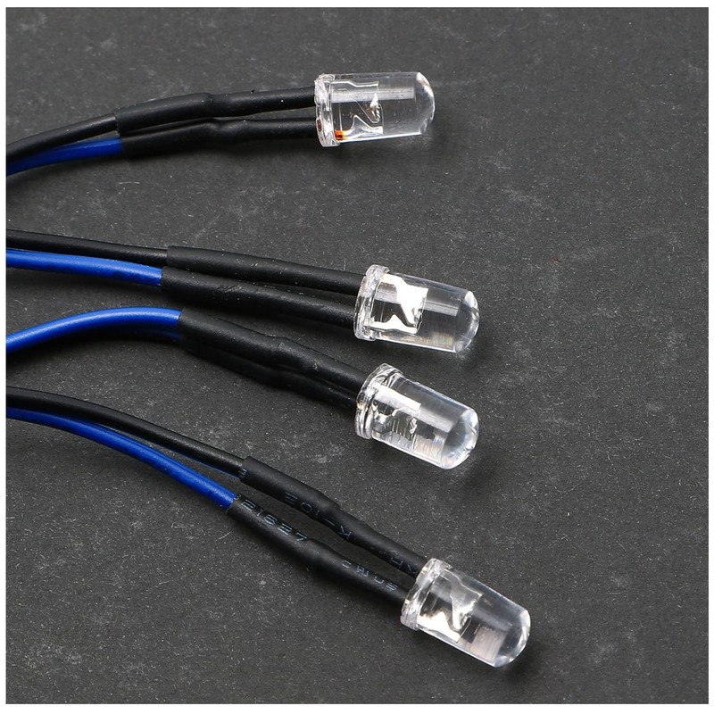 SHEAWA 5mm 6pcs LED Light Unit for RC Car Light