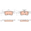 TRW GDB2055 Brake Pads