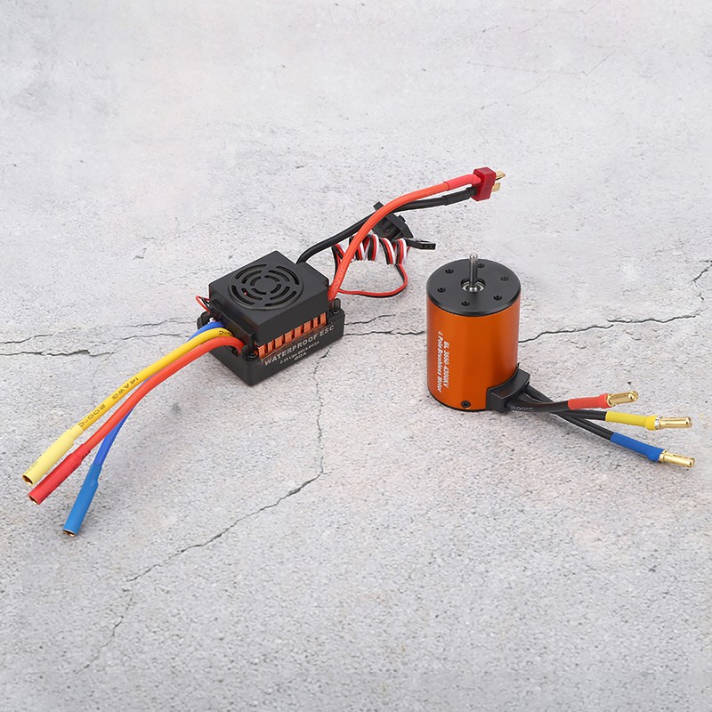 3650 4300KV Brushless Motor 60A ESC Upgrade Parts Accessory for