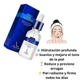 12pz Acid Hialurónic Axiuserum Facial Hidratante Antiarrugas                                                                                          