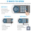[16.54" Tall] Safe Box, 2.8 Cuft Home Safes Water and