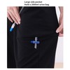 Catheter Leg Bag Pants Single Pocket Soft Cotton Urine Bag
