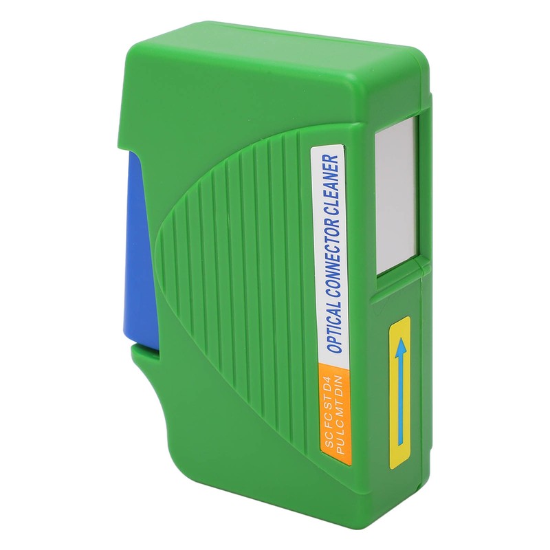 Fiber Optic Cleaning Box Efficient Optical Fiber Connector Cleaner ABS