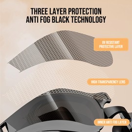 ACGXIXT Swim Goggles Adult for Men and Women Anti-Fog Comfort Swimming Goggles Unisex (White)