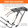 YONTUO Rear Bike Rack with Bike Bag,Bike Cargo Rack with