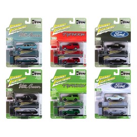 DCD Johnny Lightning 2025 Collector's Tin Limited Edition 1 6 Metal Diecast 1/1/64 Model Cars Release 1