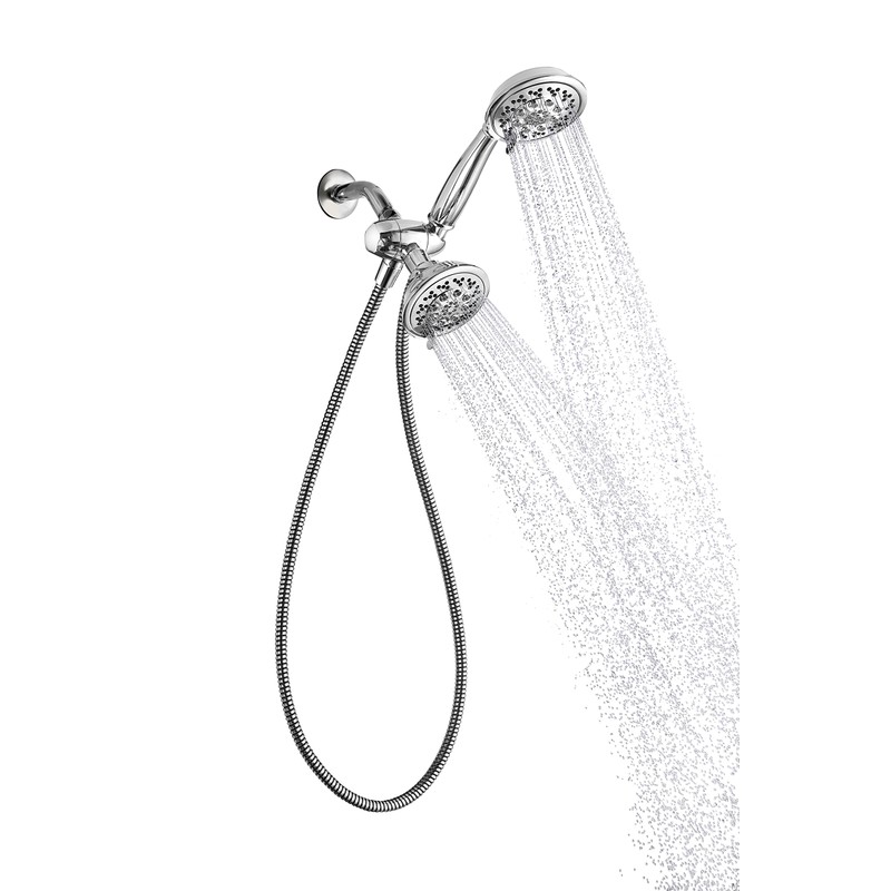 Pfister Solita 6 Function Shower Head and Handheld Shower, Polished