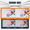 KadoKado Pack of 2 Basketball Net Replacement - Professional Basketball