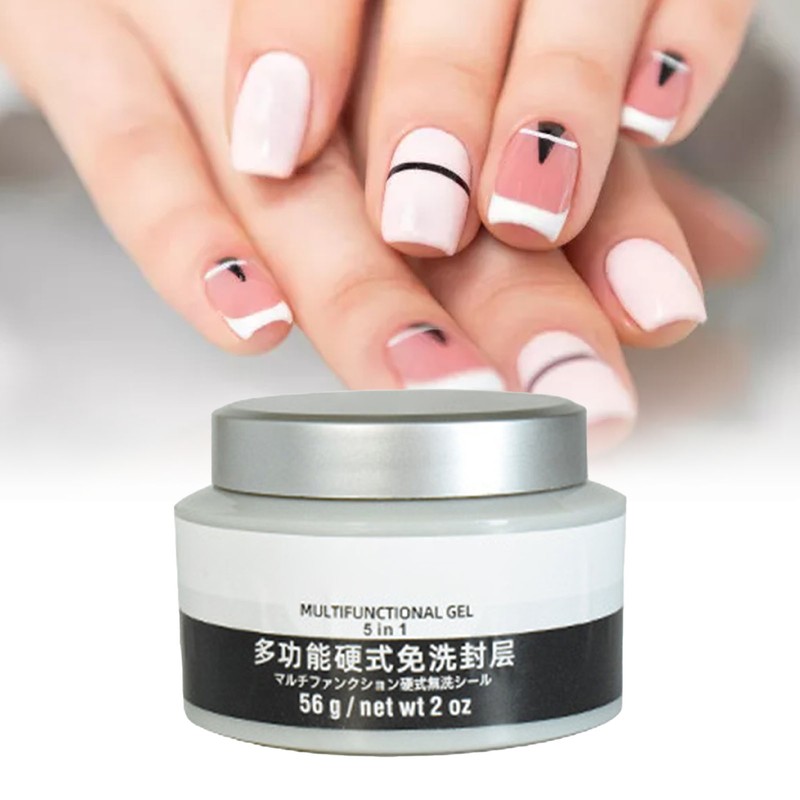 Nail Top Coat Multifuctional Nail Art Nail Extension Glue Gel