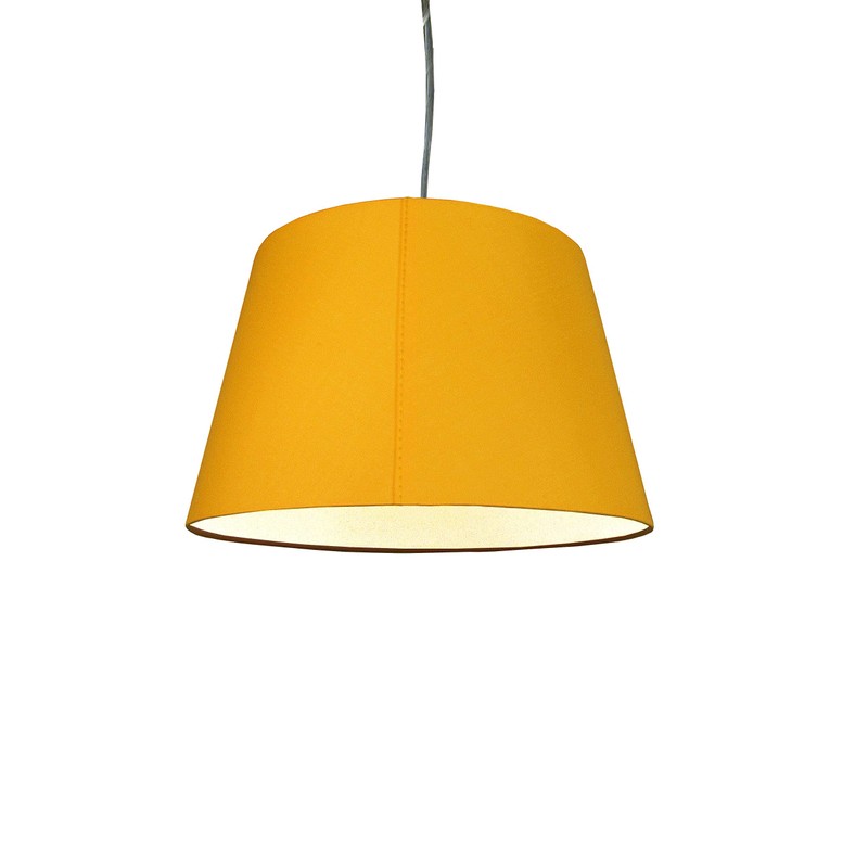 Loxton Lighting Cotton Drum Lampshade Pendant - (12inch 30cm Dia)