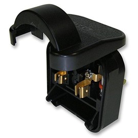 Powerconnections Schuko to Uk Plug Black/5A SCP.BLACK.5A