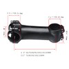 Platt Bicycle Stem 1-1/4 inches (31.8 mm) Aluminum Alloy, Suitable