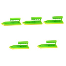 Operitacx 5 Stück Schwamm -Kesselmesser Bodenbelag Werkzeug Putzschaber Kachel-Tool Fugenschwamm Fliesenmörtel Verfugung Fugenmörtel für Fliesen Mörtel schwimmen Gummischwamm