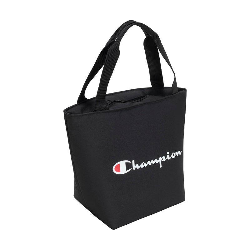 Champion Fresh Tote Lunch Kit, Black, One Size
