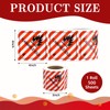 Affrolling 500 Pcs Hazard Class 4 Flammable Solid Labels -