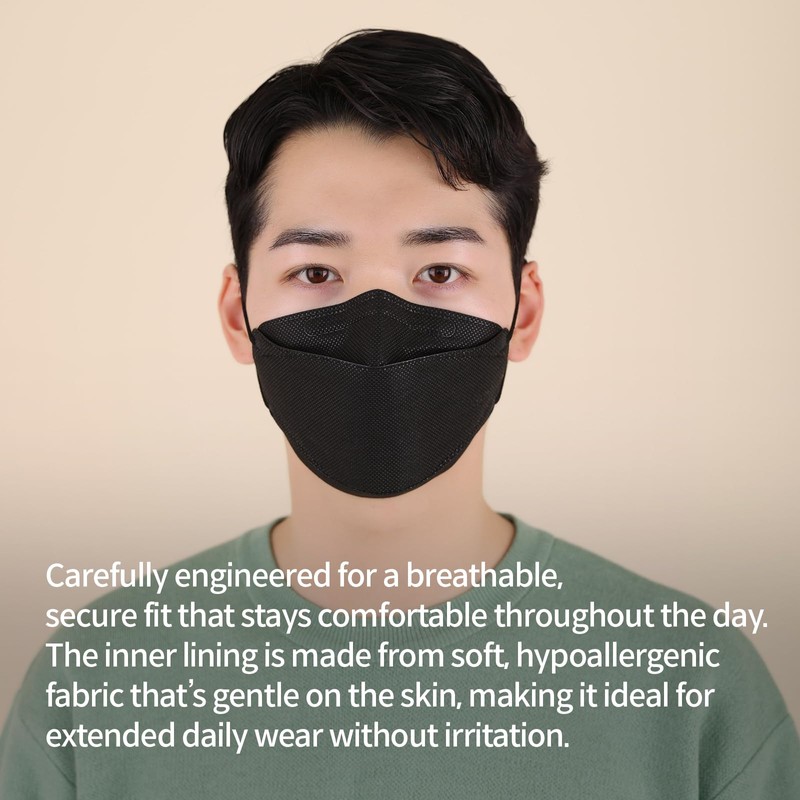 PUREMATE [20 Packs Made in Korea KF94 Face Mask White
