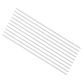 sourcing map Round Bar Steel, 1 mm HSS Lathe Chisel, for Shaft Gears, Lathes, Drill, Miniature Axle, Cylinder Pin, DIY Tool, 100 mm Long, Pack of 10